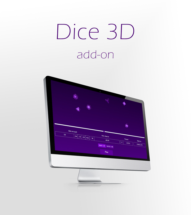 Crypto Casino - Dice 3D