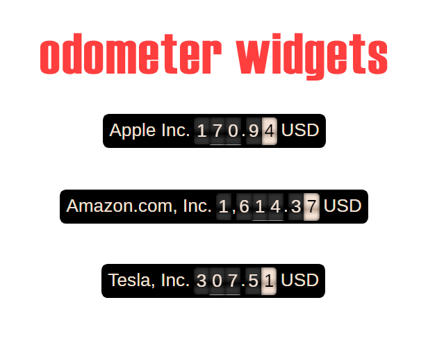 Widgets Premium Stock & Forex Market | Complemento de WordPress - 10